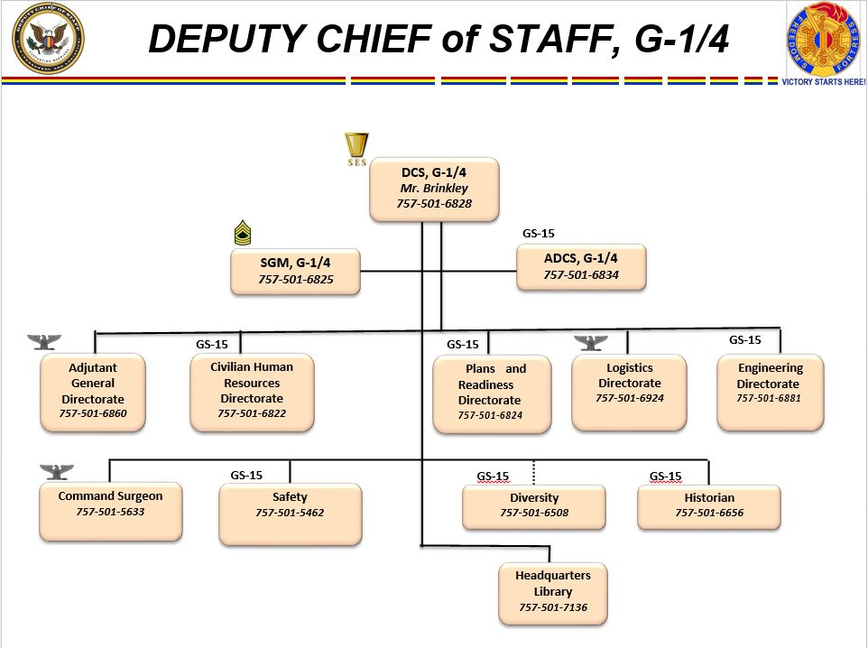Office Of The Of The Army Organization Chart
