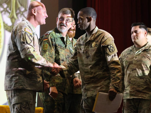 FCOE CG congratulates gold GAFPB awardee